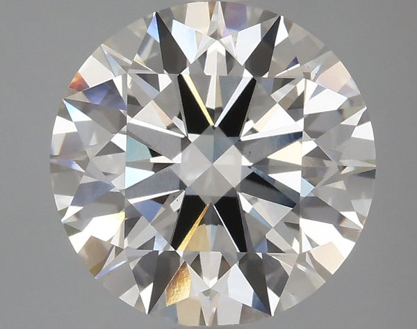 4.69-Carat Round Shape Lab Grown Diamond