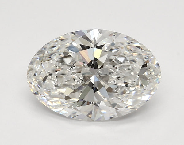 3.4-Carat Oval Shape Lab Grown Diamond
